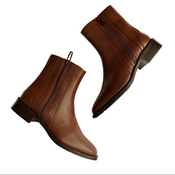 Aquatalia Narina Leather Ankle Boot - Picture 1 of 10
